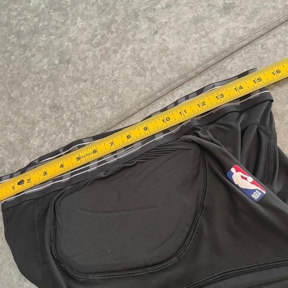 NWT Nike HyperStrong Padded NBA Player Issue Compression Shorts Black XXL 881966 - Picture 13 of 14